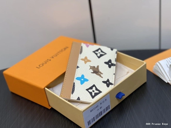 AAA Pruses Bags HOLDER-11*7*0.5cm CARD LOUIS VUITTON 0712